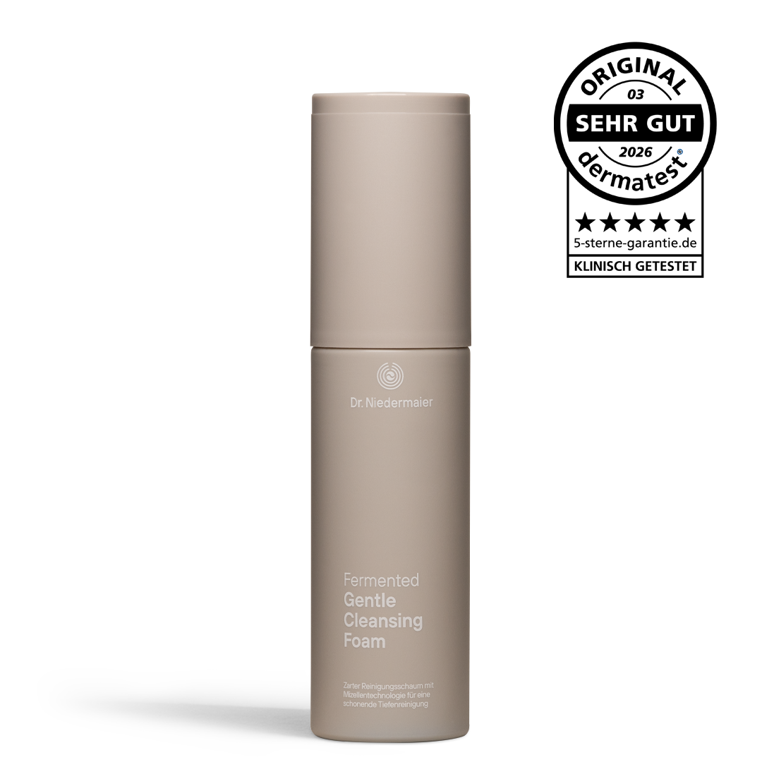 Mousse nettoyante douce fermentée