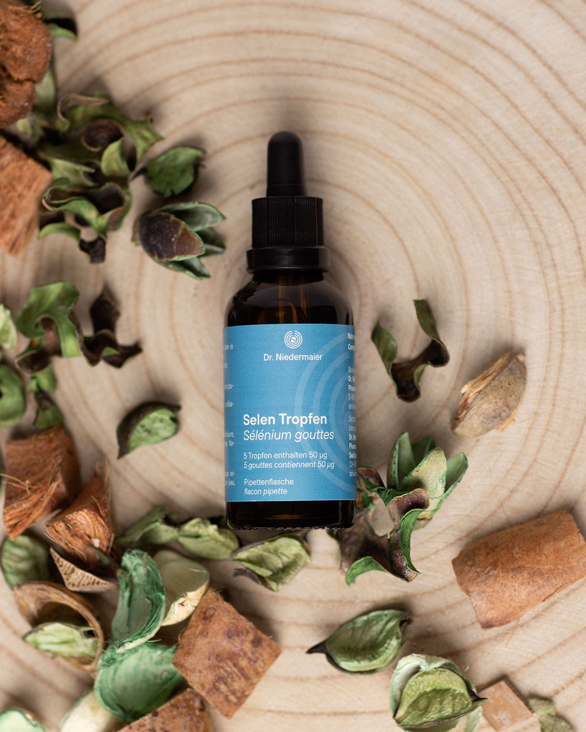 Gouttes de sélénium