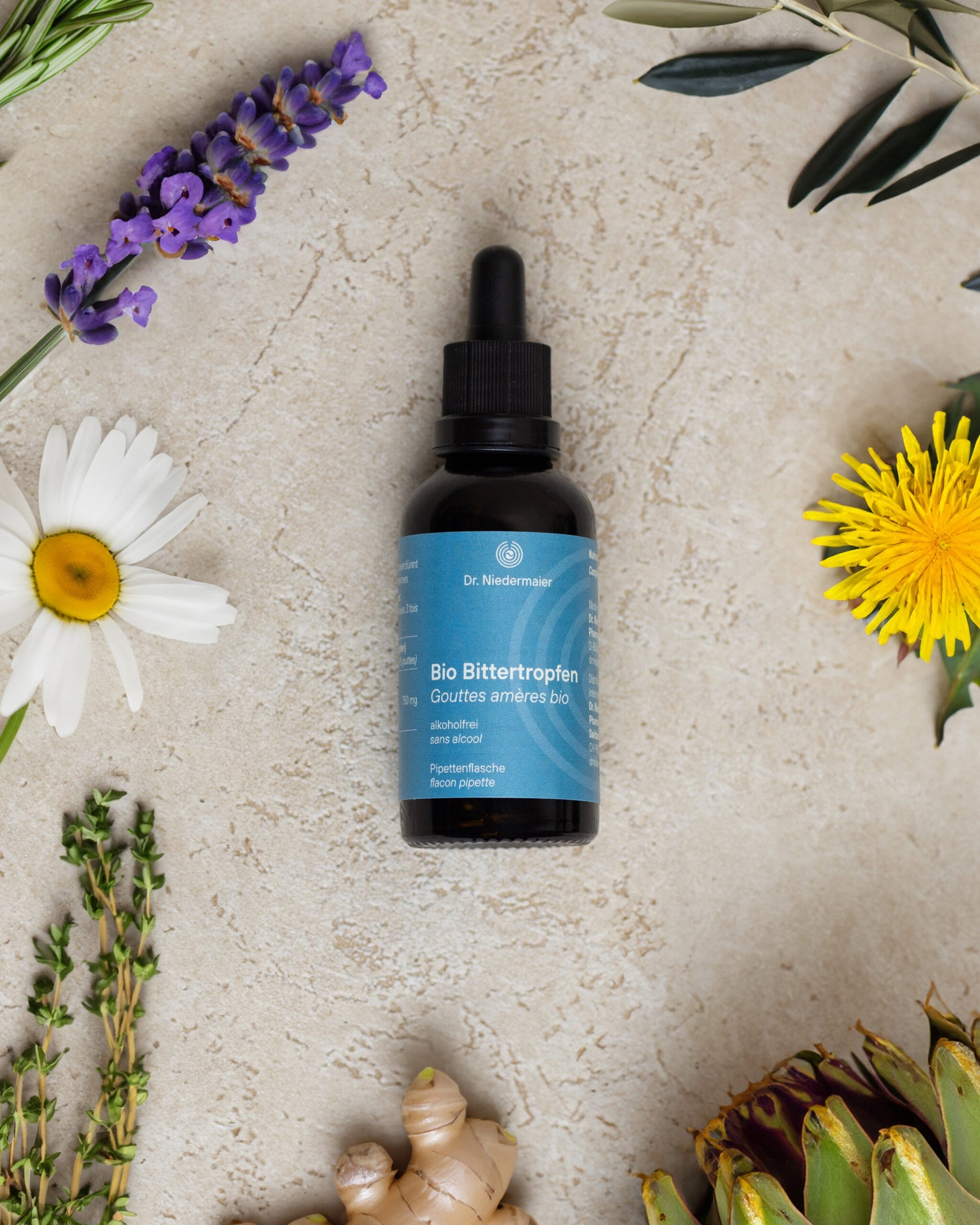 Gouttes amères biologiques