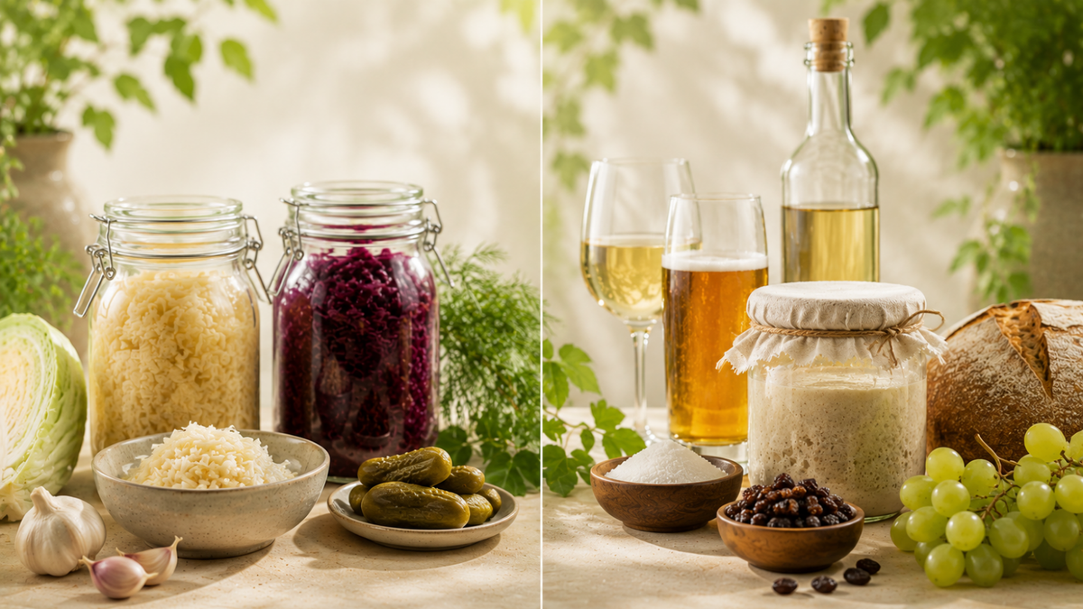 Fermentation oder Gärung: Was ist der Unterschied?