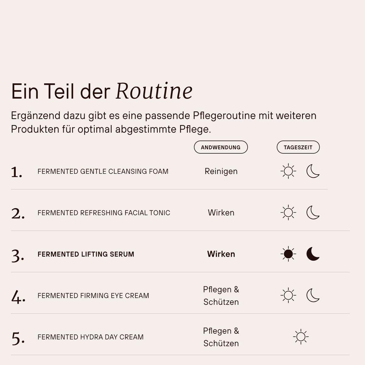 Sérum liftant fermenté