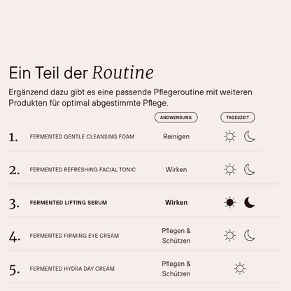 Sérum liftant fermenté