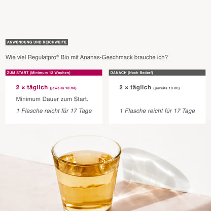 Regulatpro® Bio mit Ananas-Geschmack